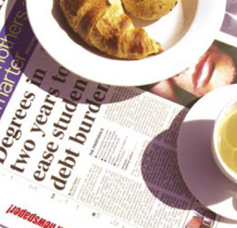 Overnight Kurier, Newspaper-print-on-demand, Zeitung-on-Demand, Hauslieferung Zeitung